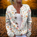 Ursula | Flowers Print Cardigan - MultiColor