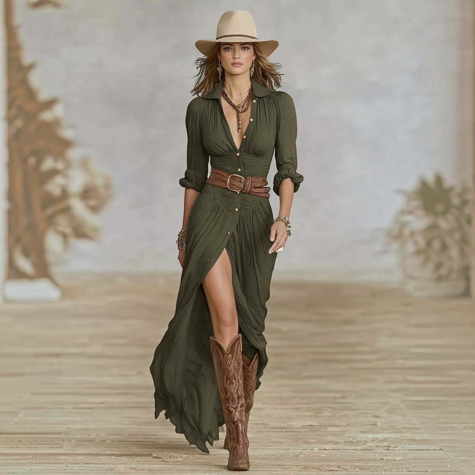 Ellmont London | Women's Elegant Maxi Dress for Wedding Guest