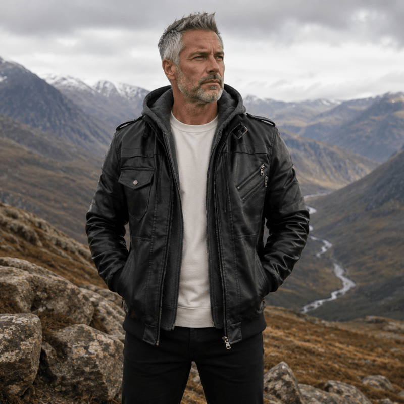 Oscar | H.D Anarchy Leather Jacket