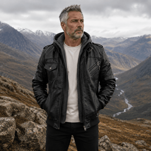 Samuel | Anarchy Leather Jacket