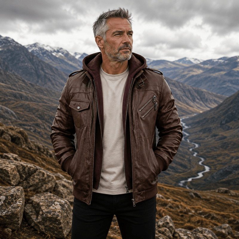 Oscar | H.D Anarchy Leather Jacket