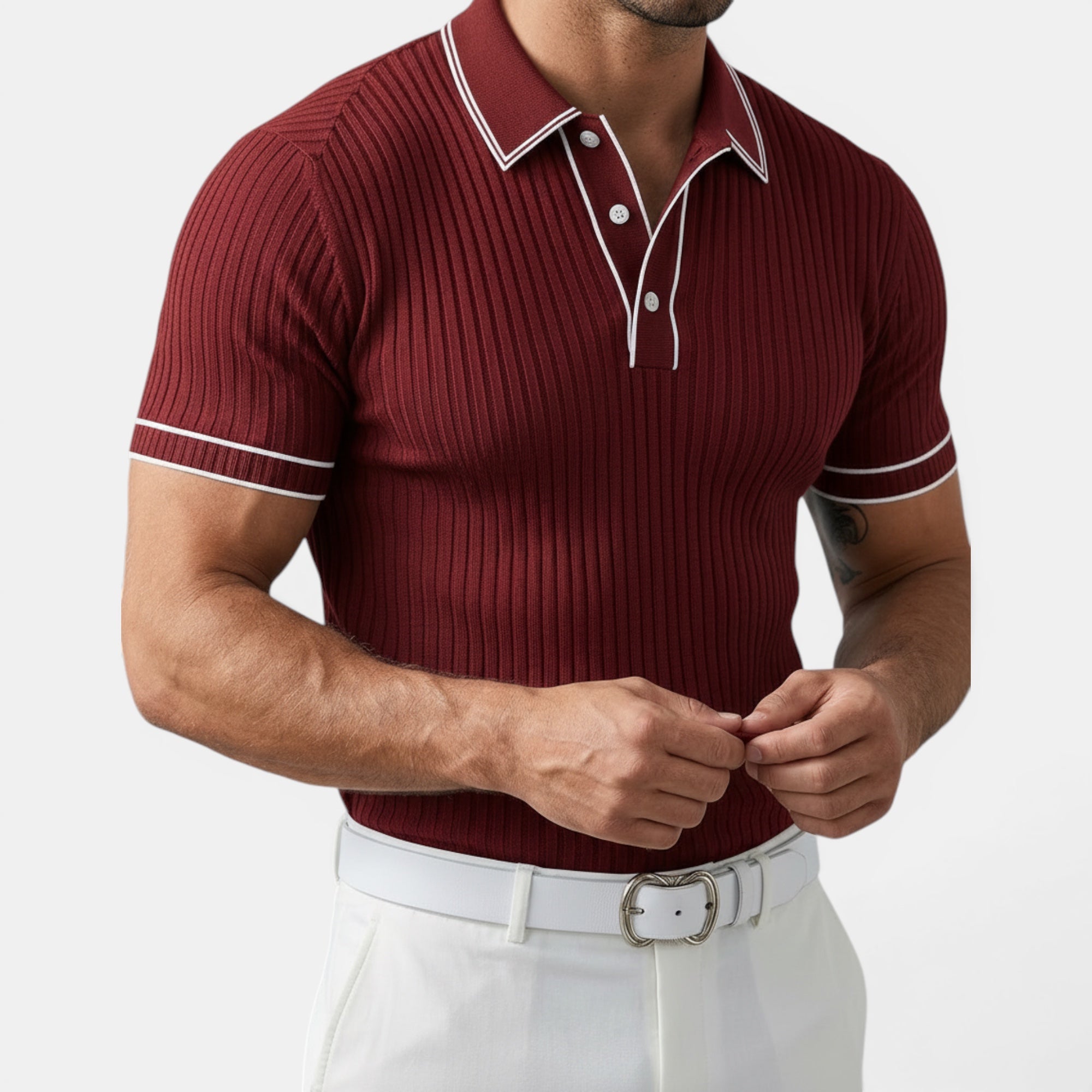 Ellmont London | Men's Lightweight Cotton Polo Casual Comfort