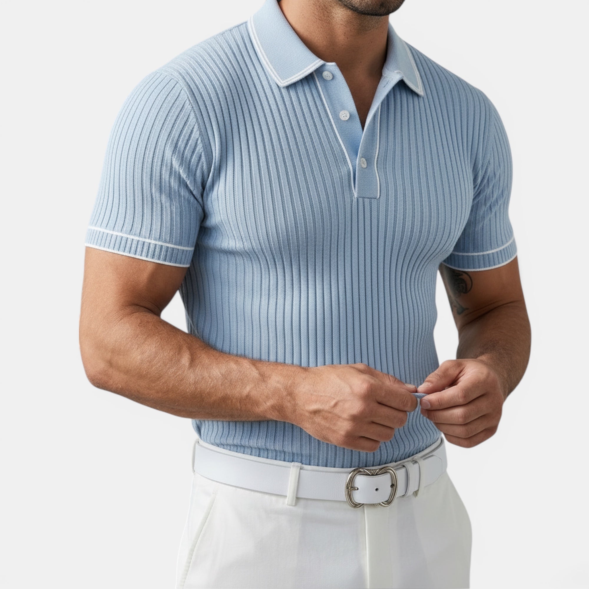 Ellmont London | Men's Lightweight Cotton Polo Casual Comfort