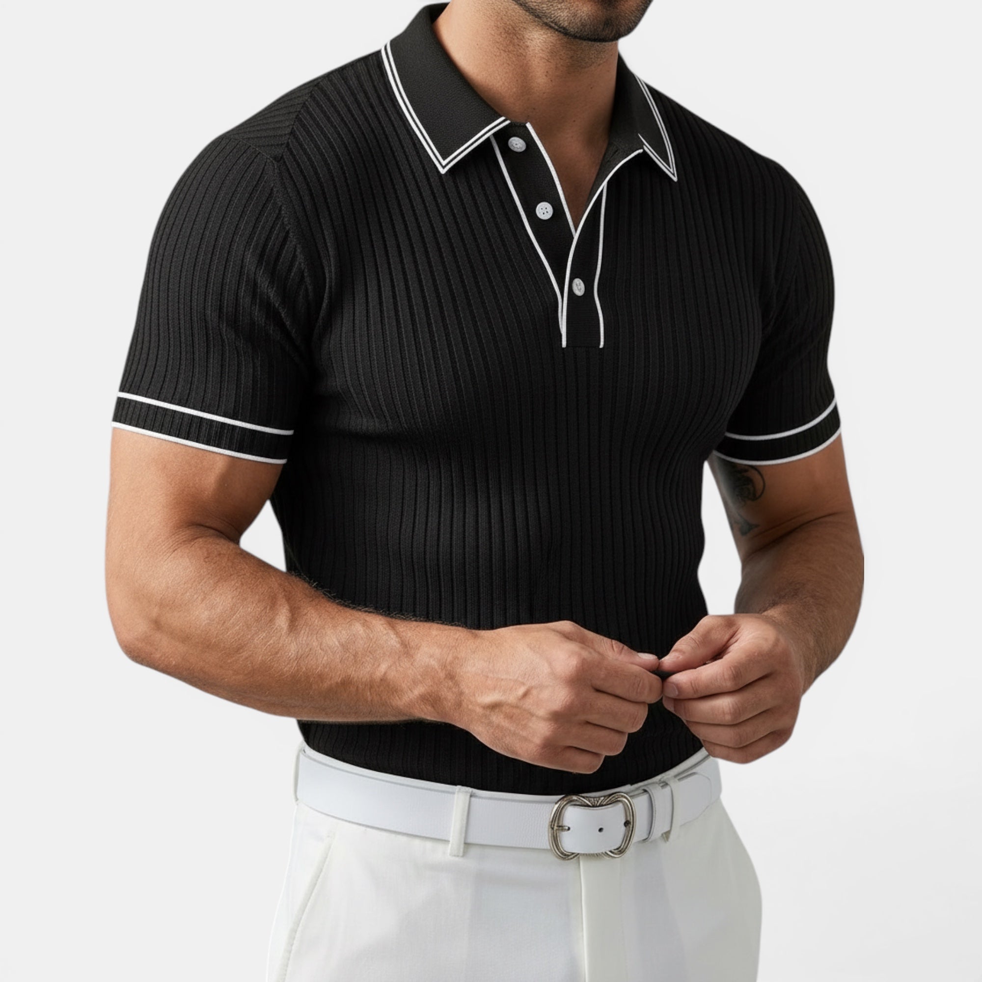 Ellmont London | Men's Lightweight Cotton Polo Casual Comfort