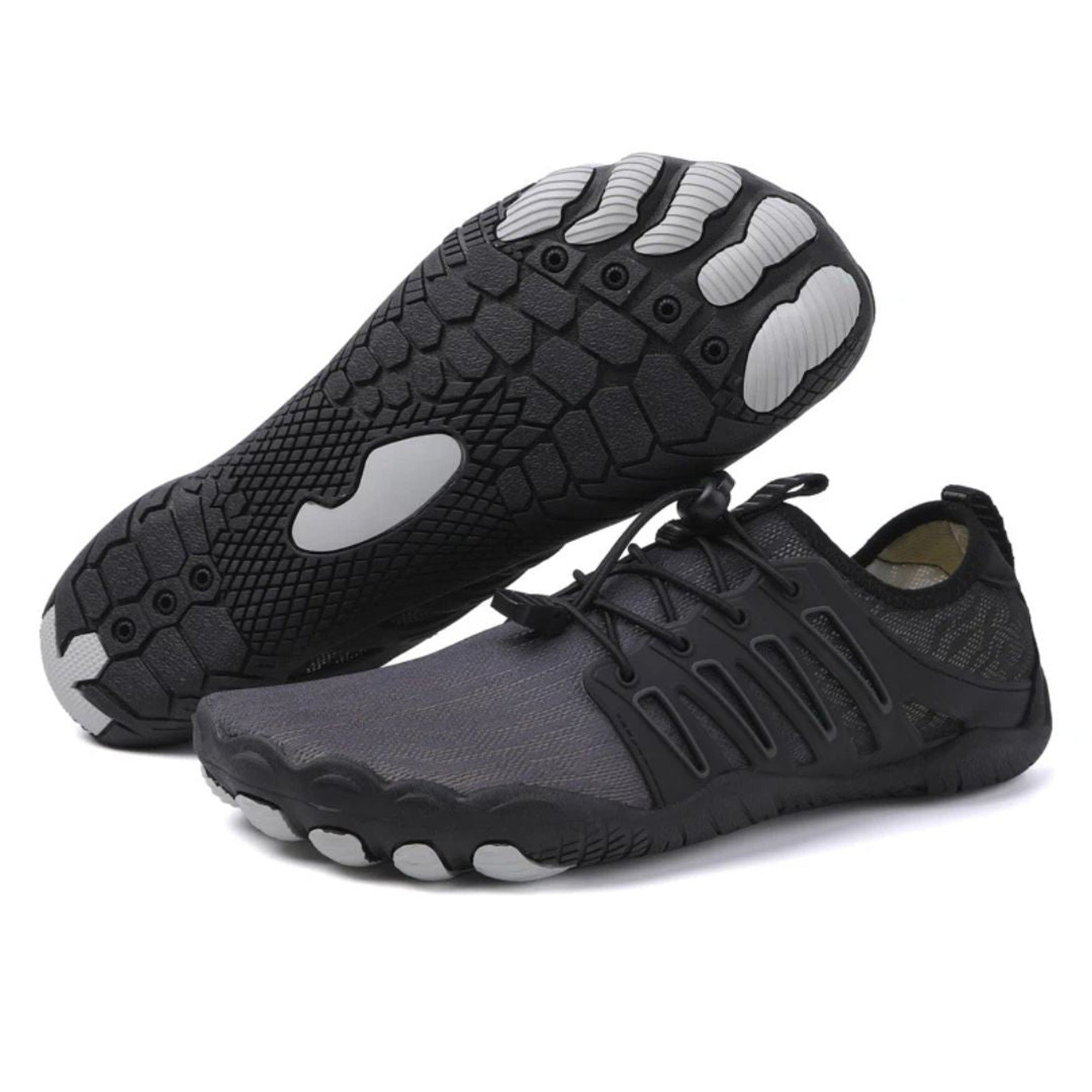 Sienna 2 | Men’s Lightweight Breathable Barefoot Walking Shoes - Black