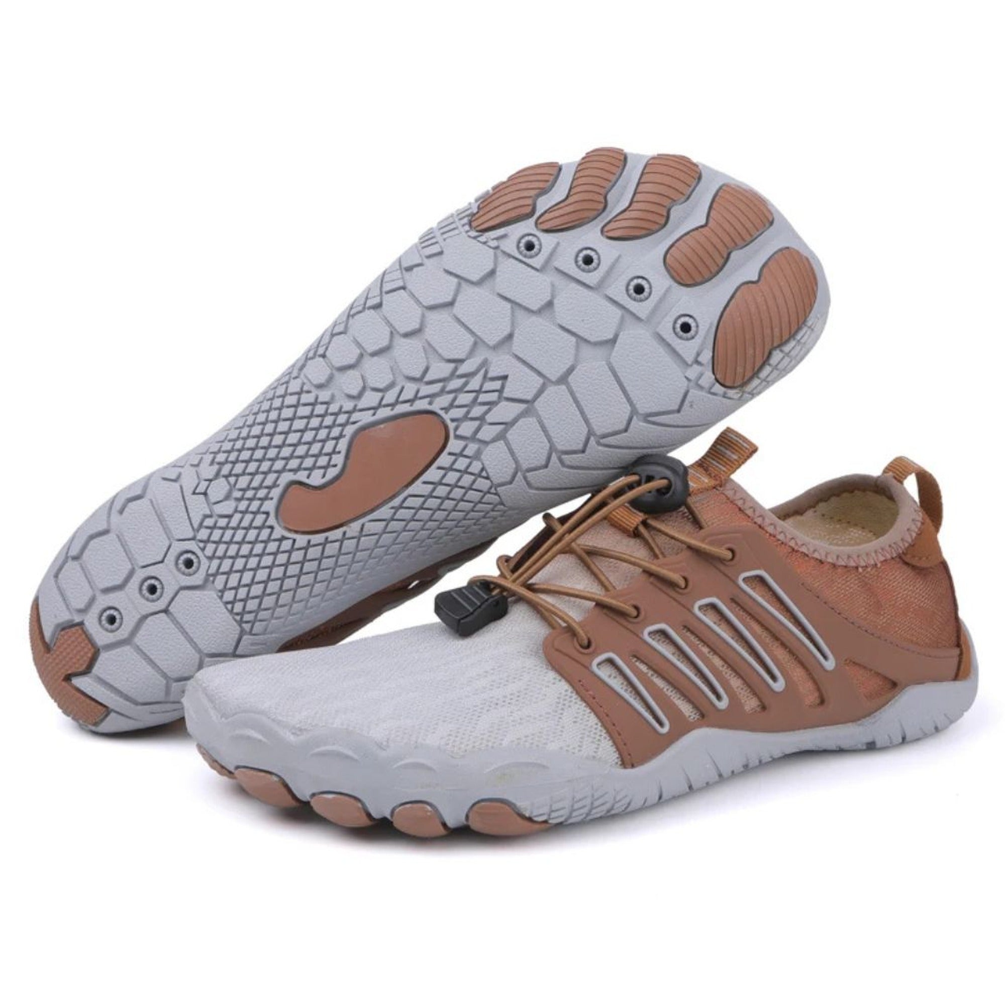 Sienna 2 | Men’s Lightweight Breathable Barefoot Walking Shoes - Brown