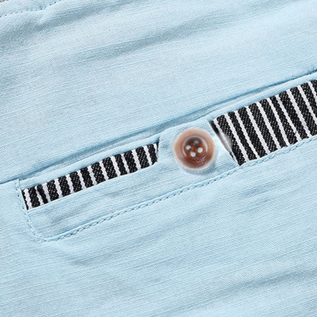 Ellmont London | Men's Elastic Waist Casual Comfortable Summer Shorts