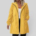 Ellmont London | Women's Waterproof Trench Coat Full Zip Outdoor Rain Jacket