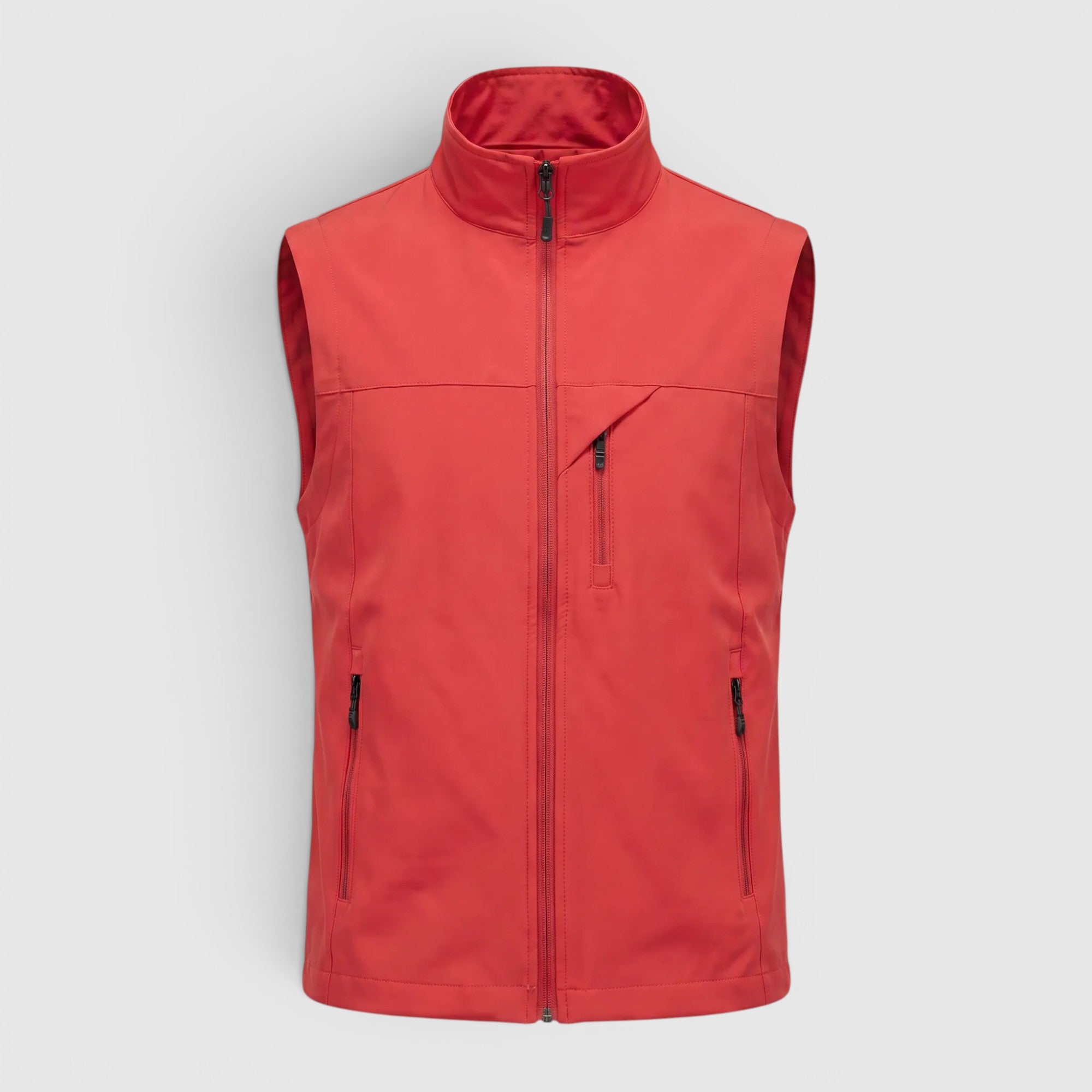 Ellmont London | Men's Utility Vest Breathable Zip Front Outdoor Layer