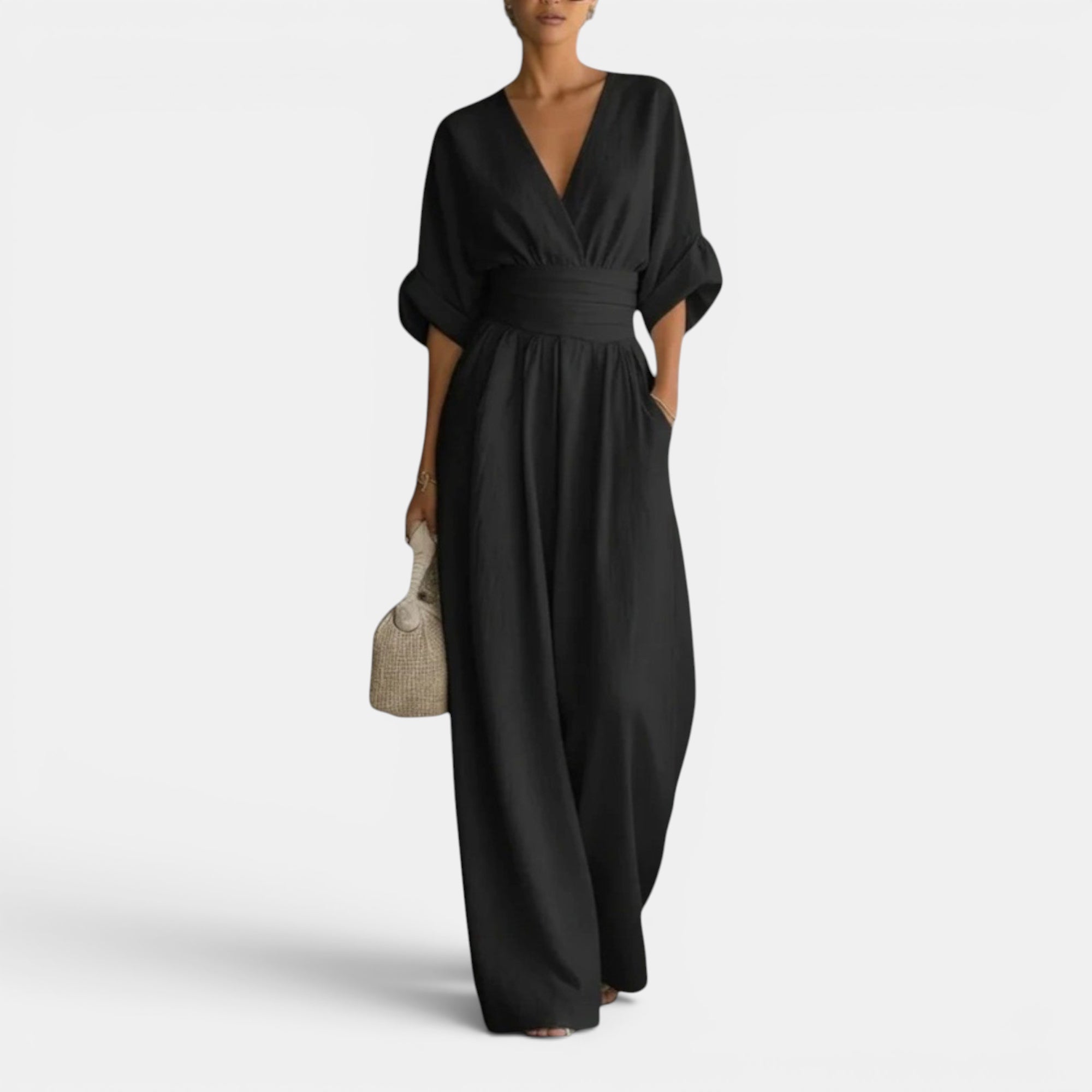 Ellmont London | Jumpsuit Dress Elegant Wide Leg Event Outfit