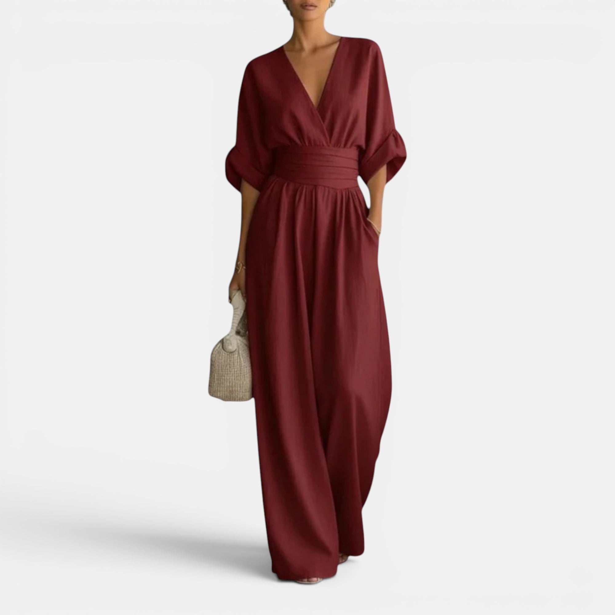 Ellmont London | Jumpsuit Dress Elegant Wide Leg Event Outfit