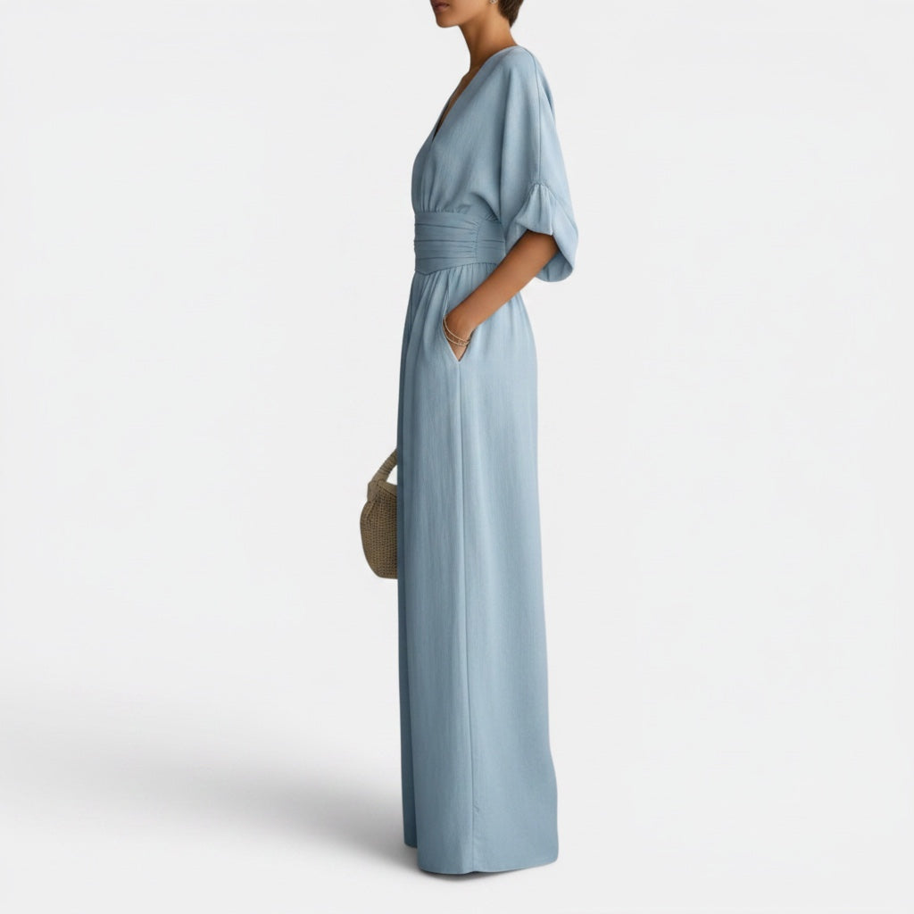 Ellmont London | Jumpsuit Dress Elegant Wide Leg Event Outfit