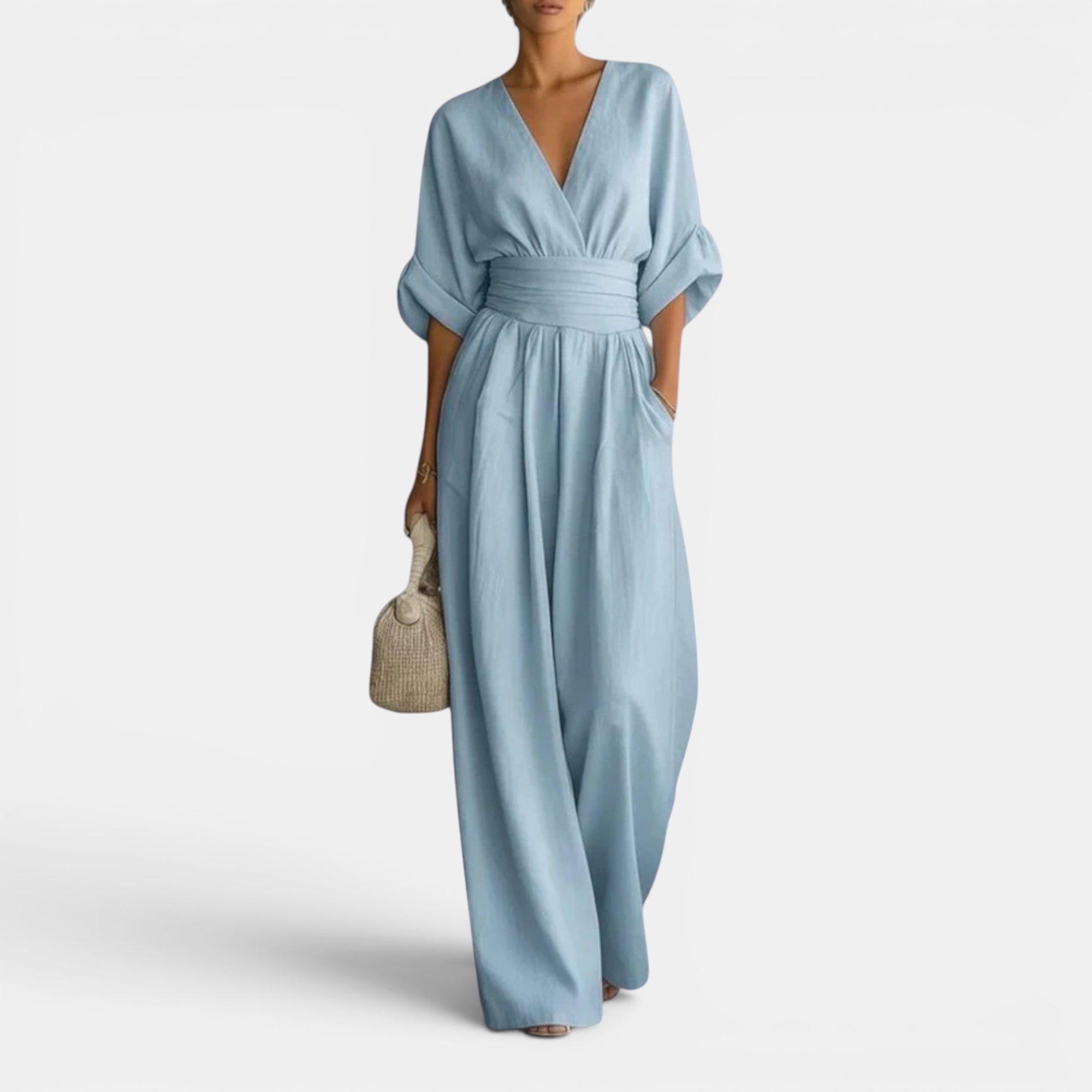 Ellmont London | Jumpsuit Dress Elegant Wide Leg Event Outfit