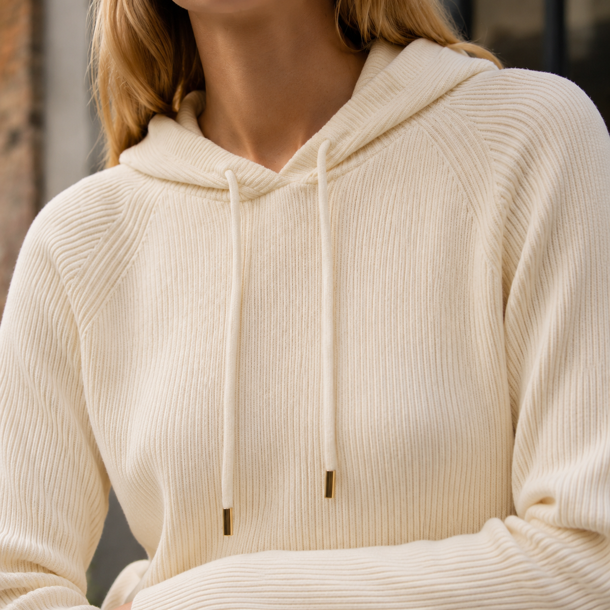 Kiera | Maia Cashmere & Merino Wool Hooded Sweater for Women