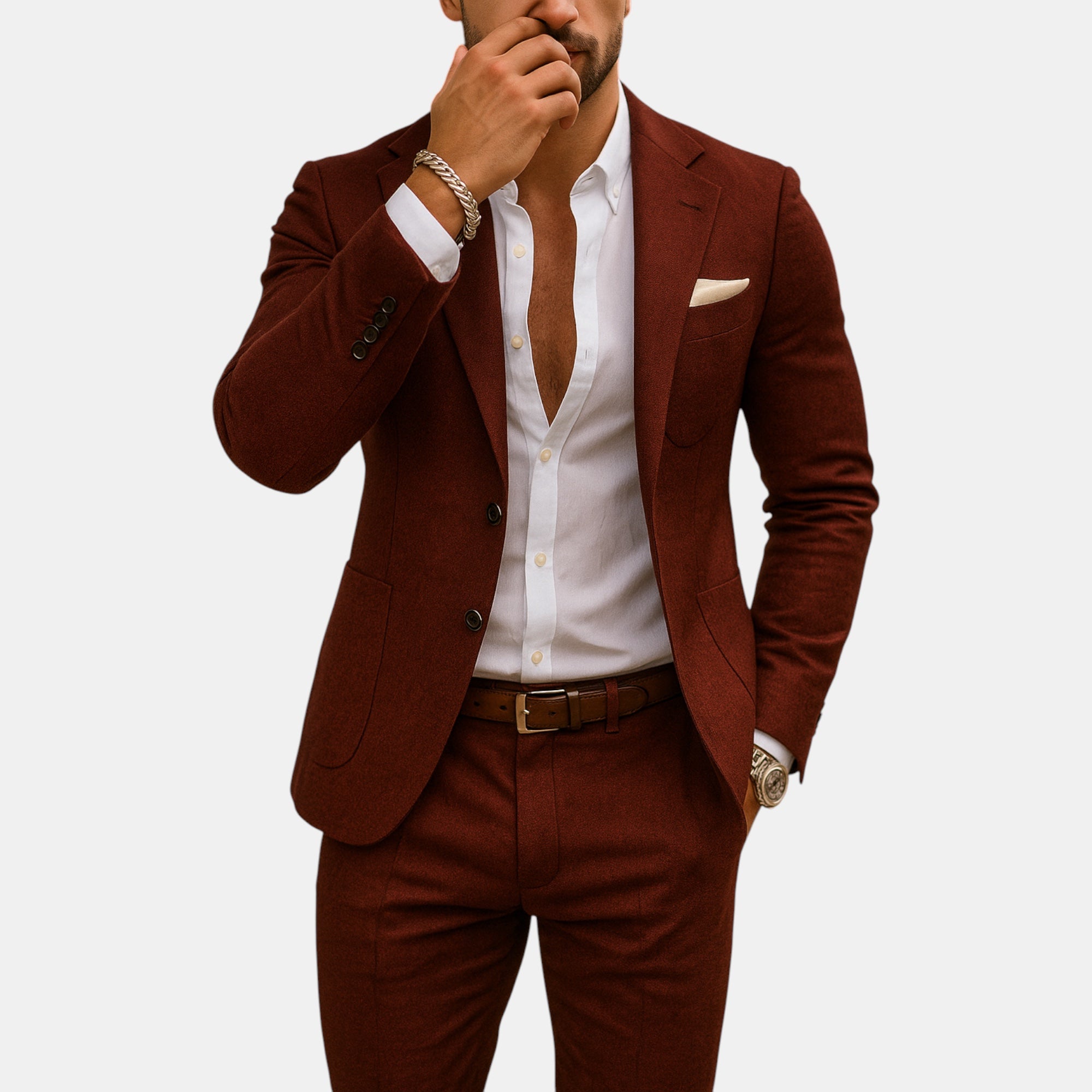 Ellmont London | Men's Linen Suit for Weddings & Summer Events