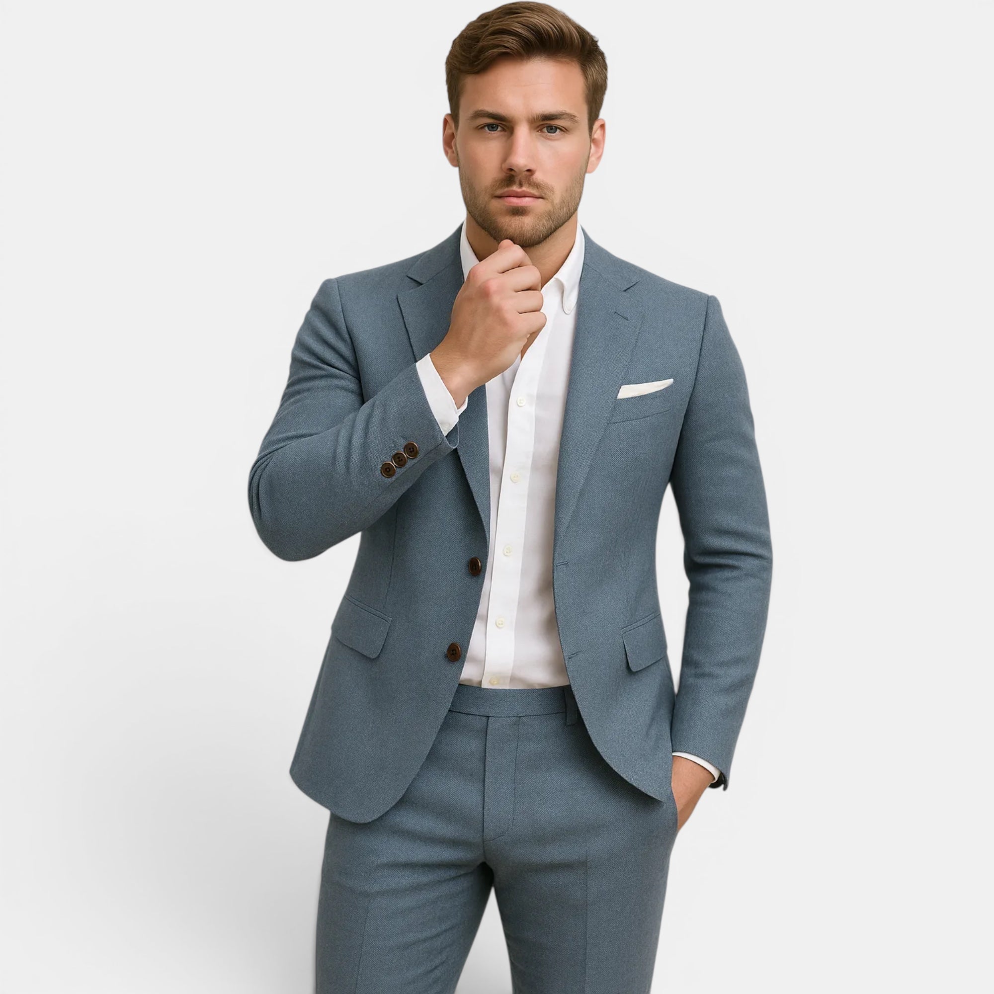 Ellmont London | Men's Linen Suit for Weddings & Summer Events