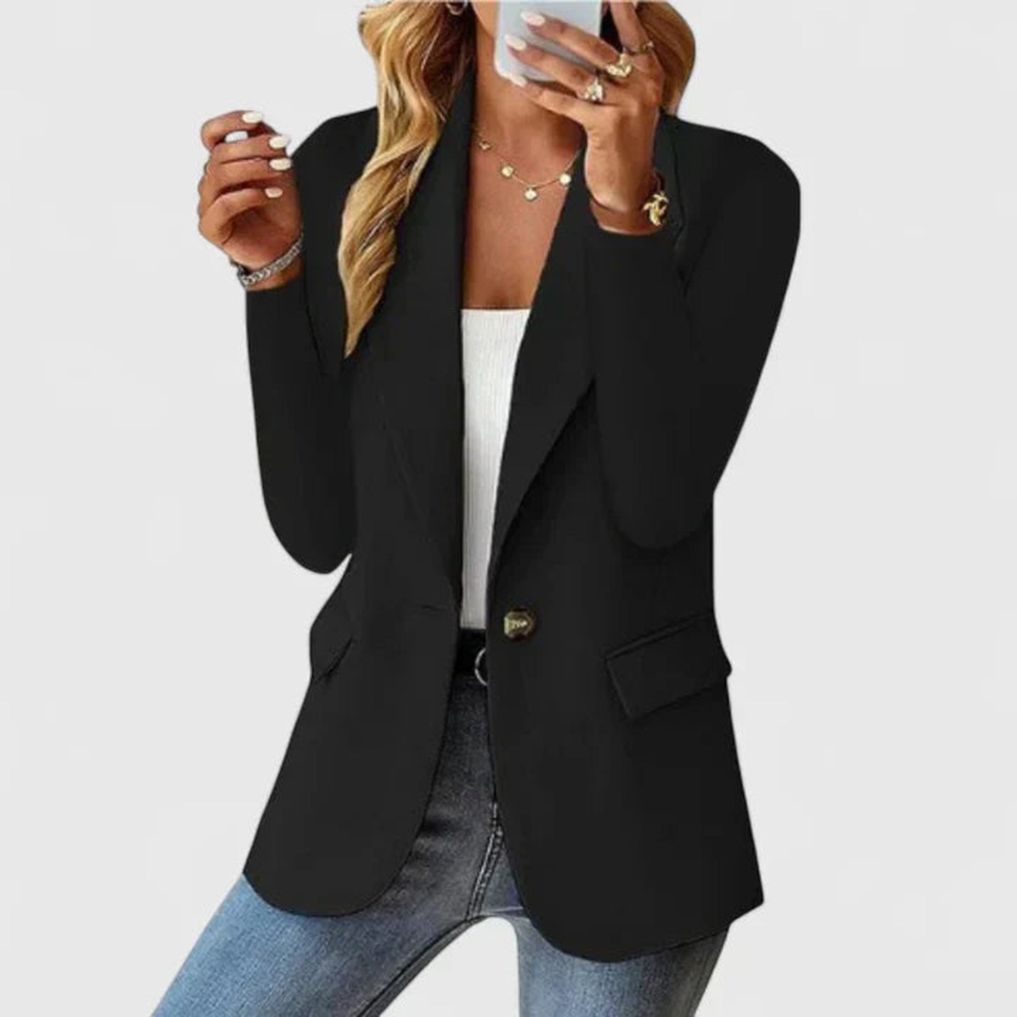 Alice | Elegant Blazer - Black