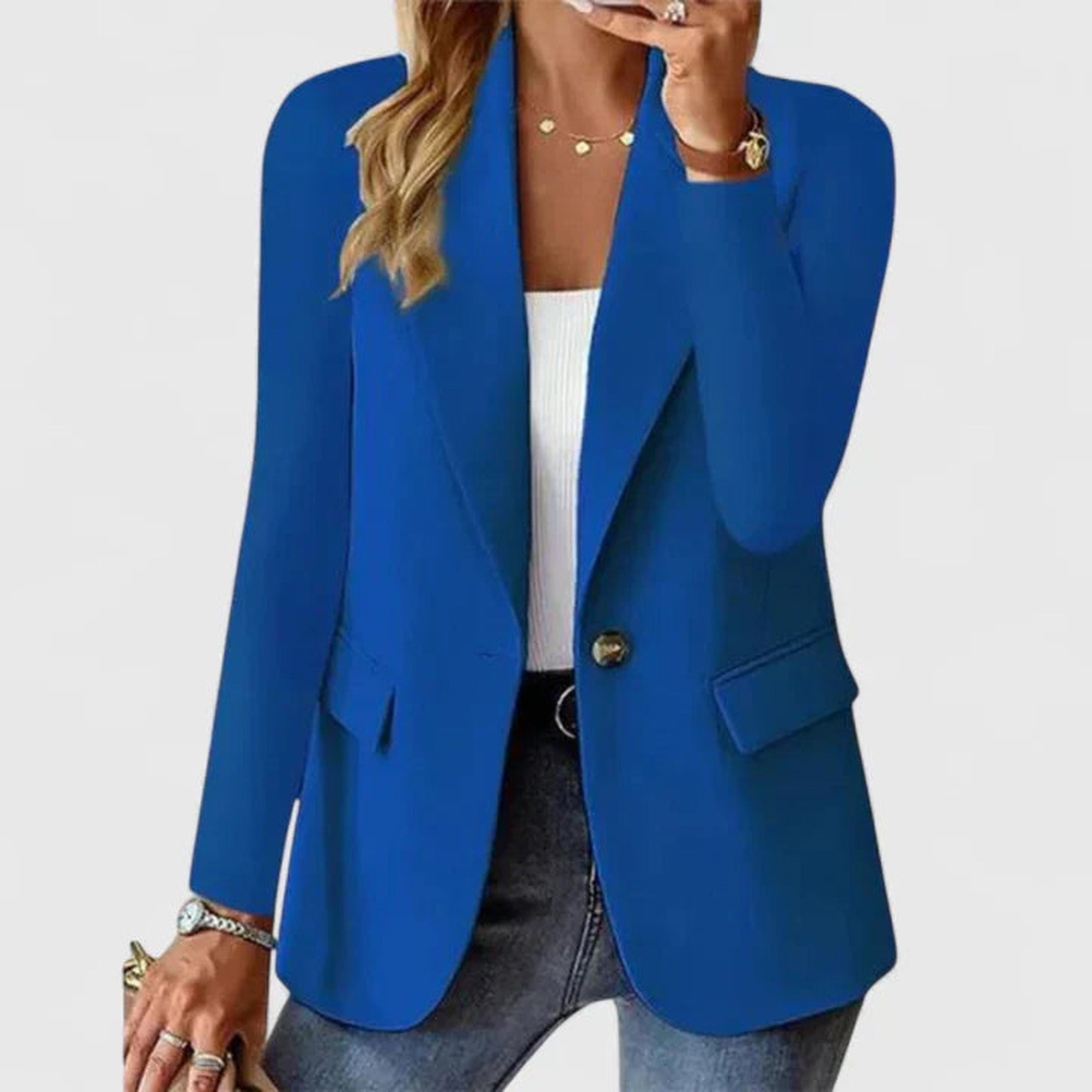 Alice | Elegant Blazer - Blue