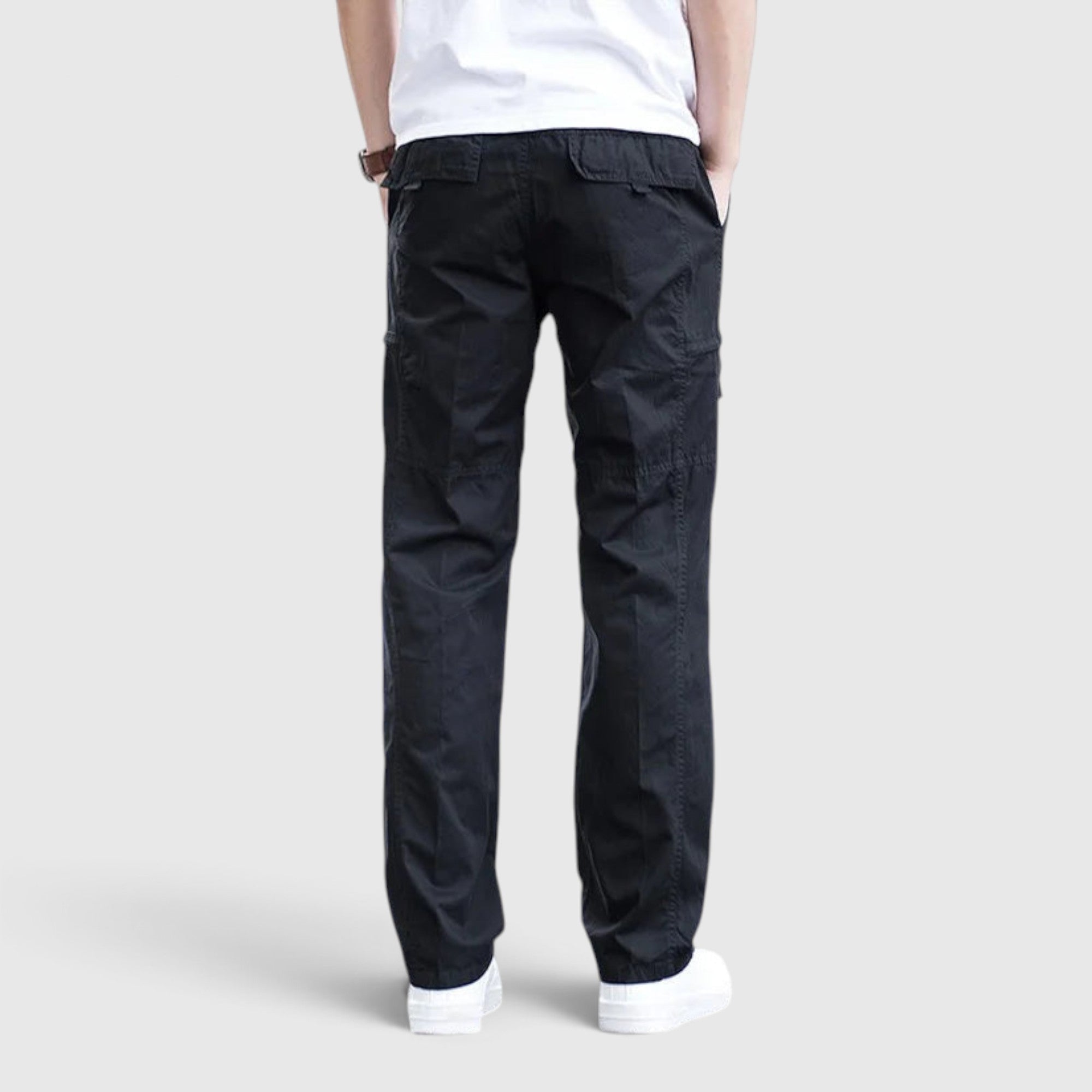Rory | Men's Cargo Pants Breathable Cotton Utility Pants Relaxed Fit