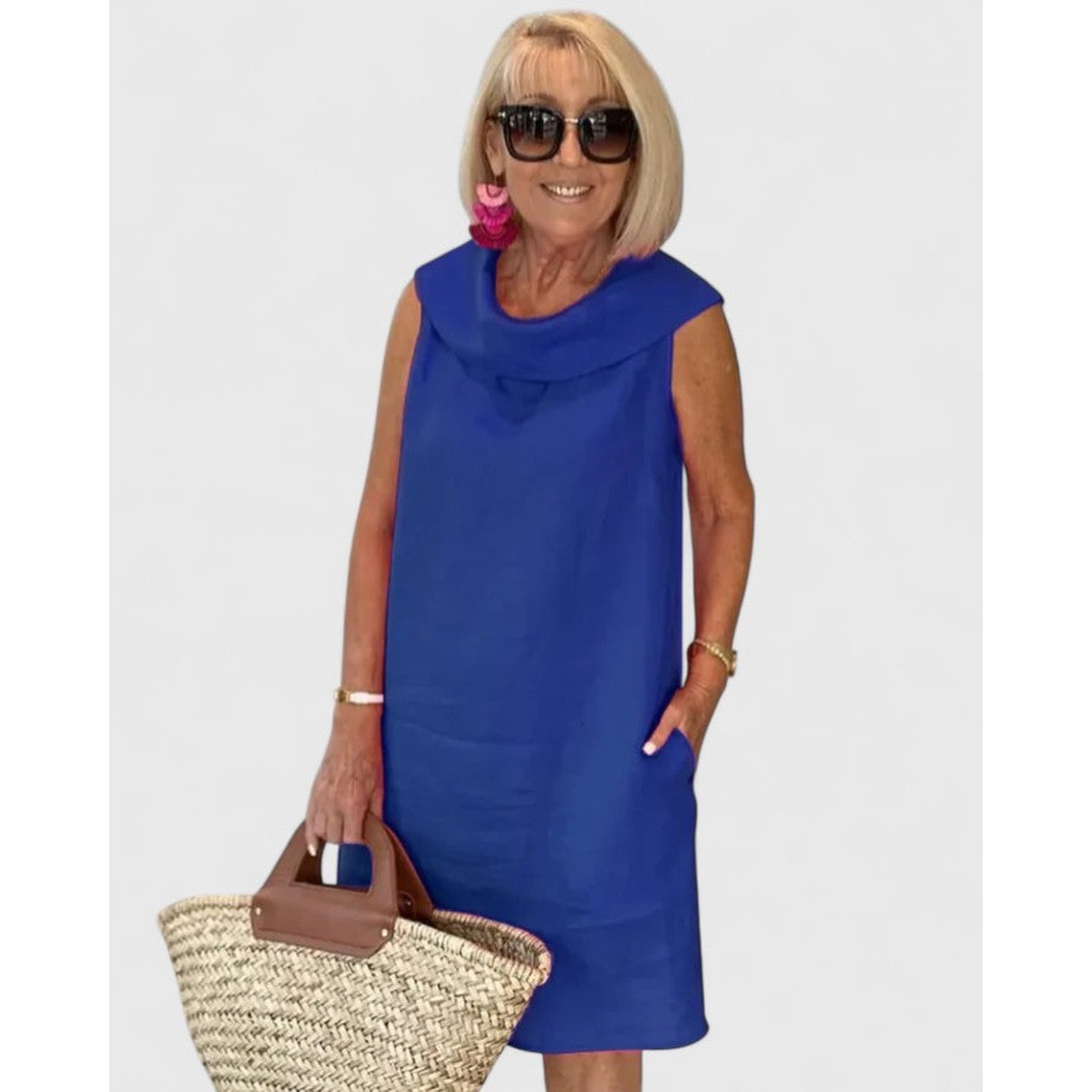 Vicky | Elegant Dress - Blue