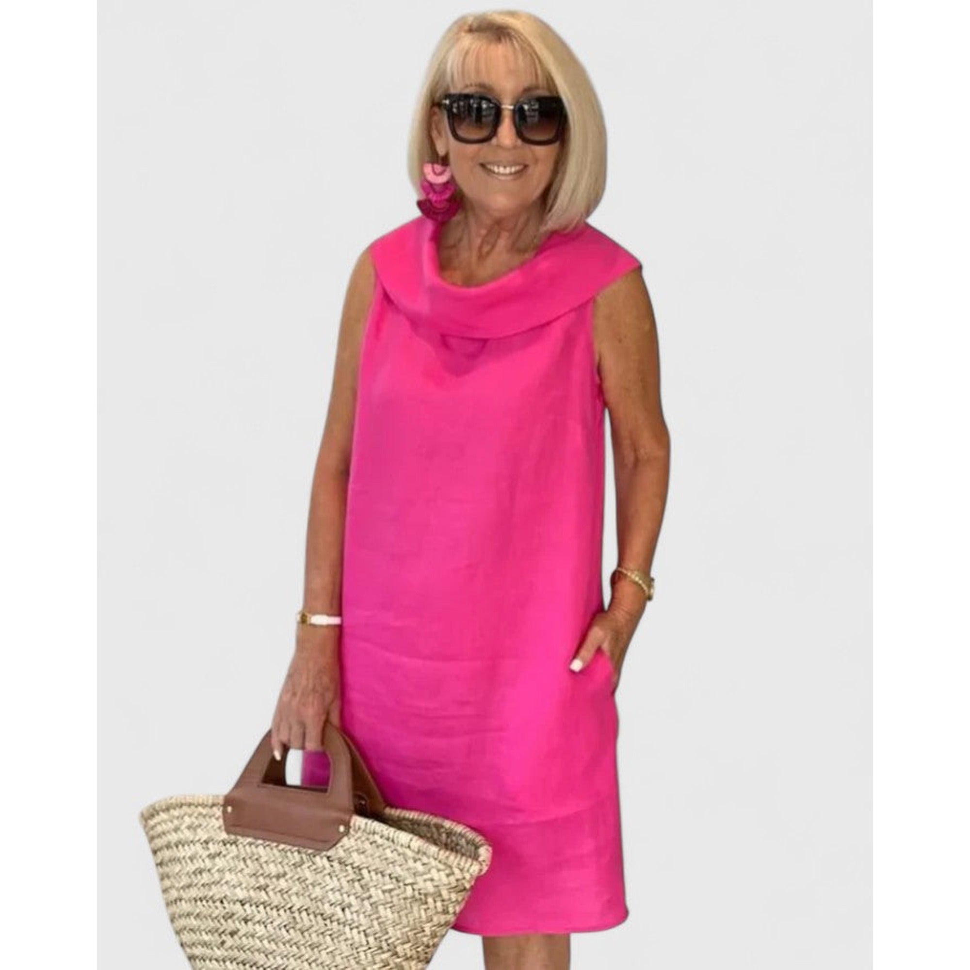 Vicky | Elegant Dress - Pink
