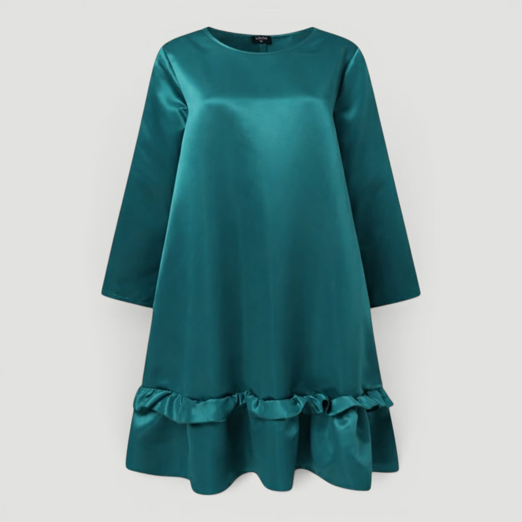 Ellmont London | Women’s Satin Dress Elegant Evening Slim Fit