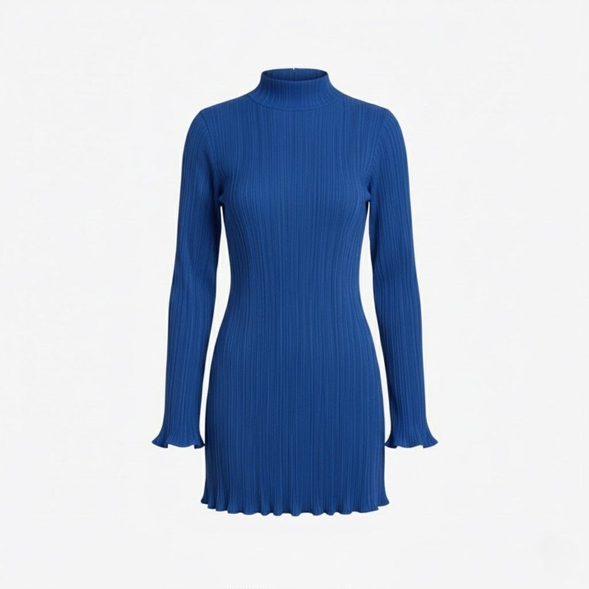 Ellmont London | Women’s Bodycon Knit Mini Dress Long Sleeve