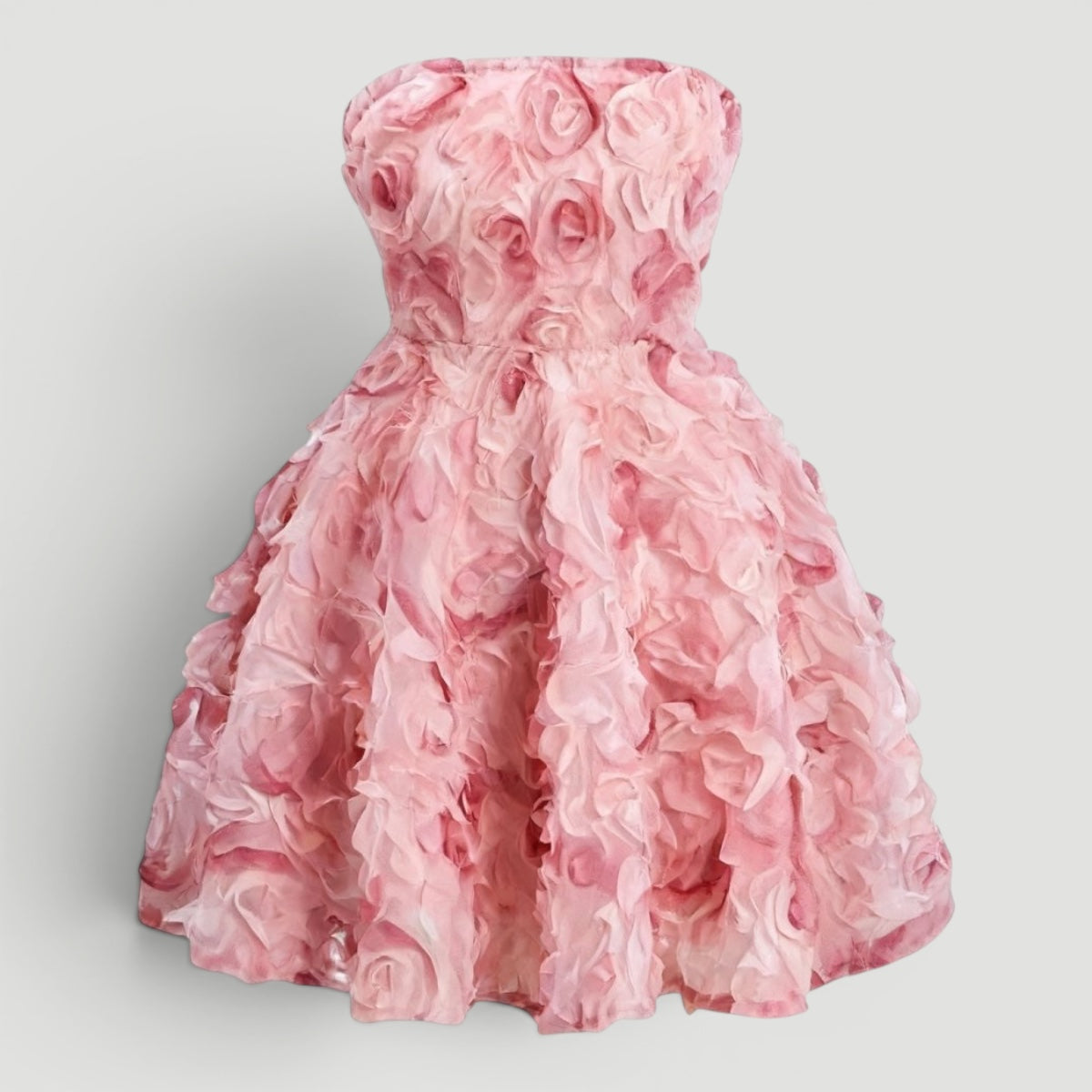 Ellmont London | Women’s Strapless Mini Dress Elegant Party Wear