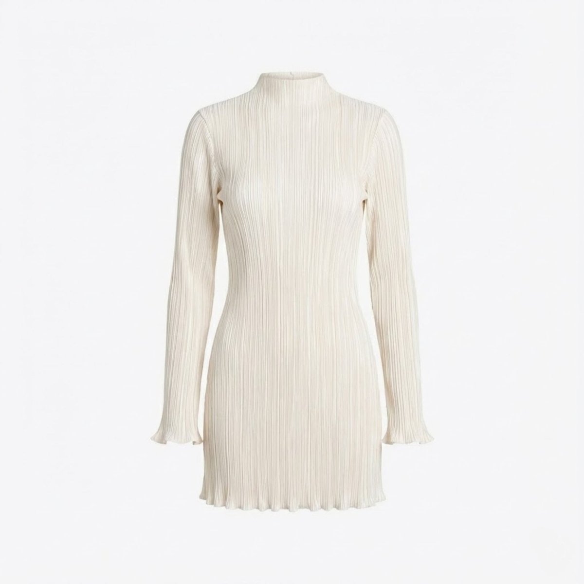 Ellmont London | Women’s Bodycon Knit Mini Dress Long Sleeve
