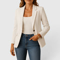 Ellmont London | Women's Classic Stretch Blazer – Comfortable Tailored Jacket