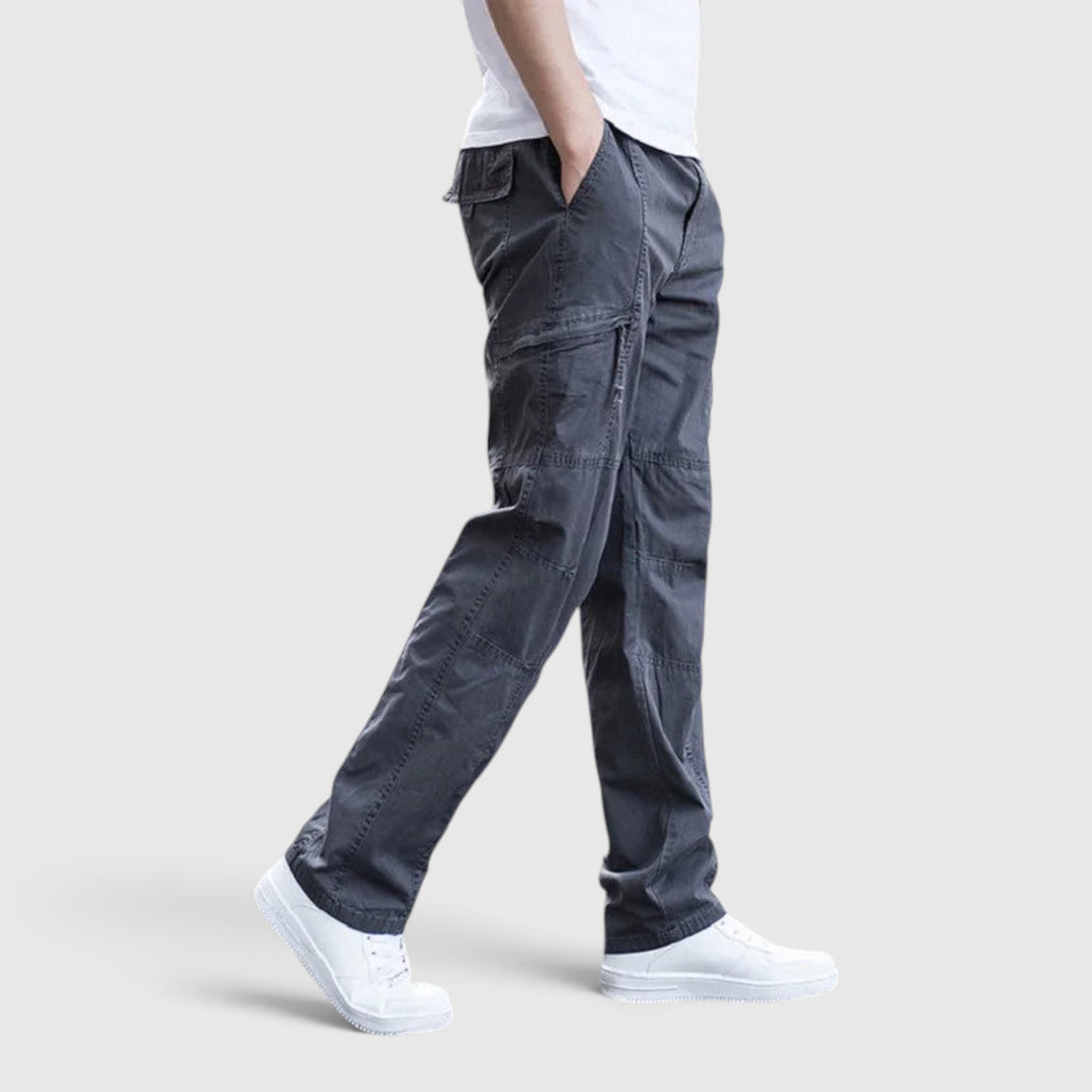 Rory | Men's Cargo Pants Breathable Cotton Utility Pants Relaxed Fit