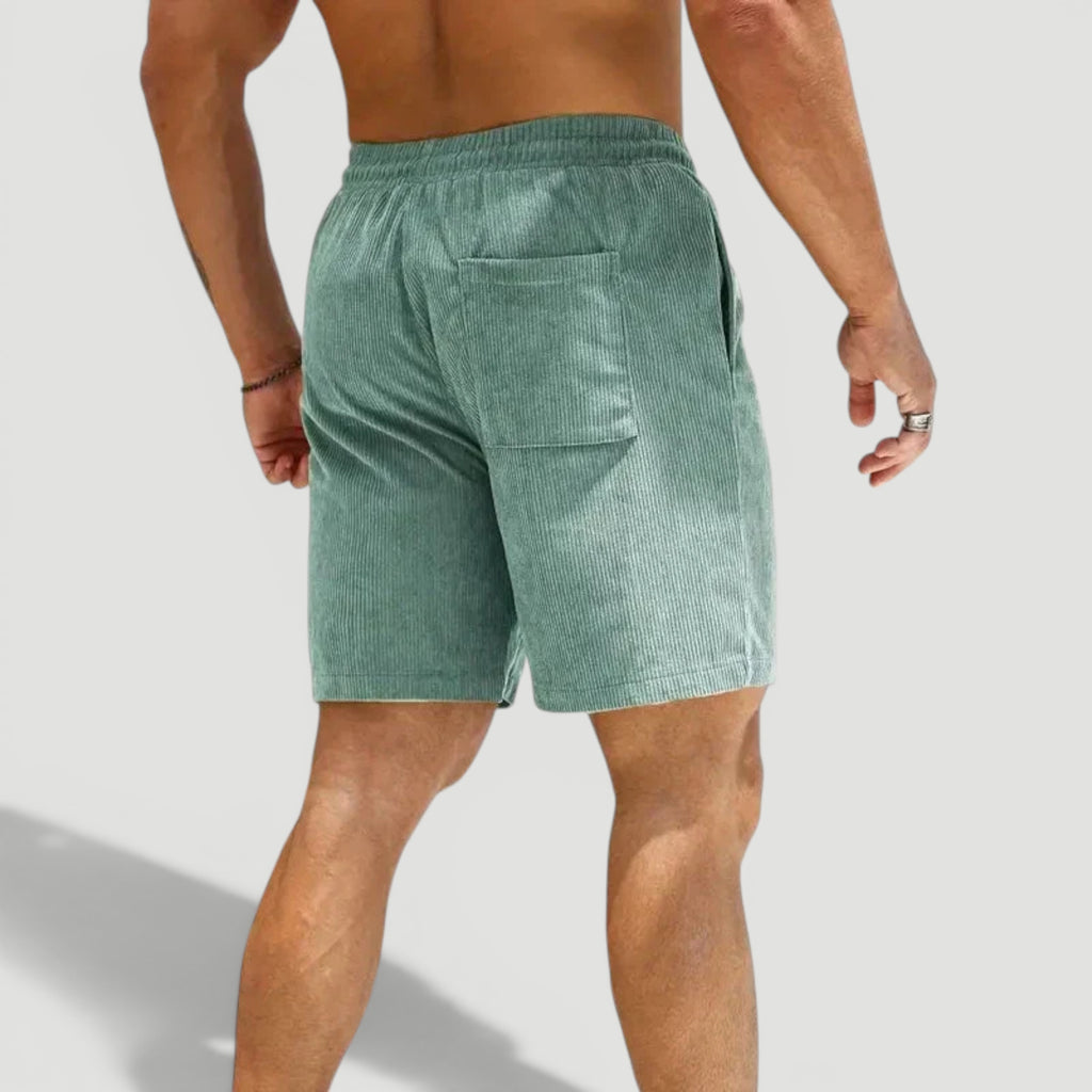 Ellmont London | Men’s Lightweight Summer Corduroy Shorts