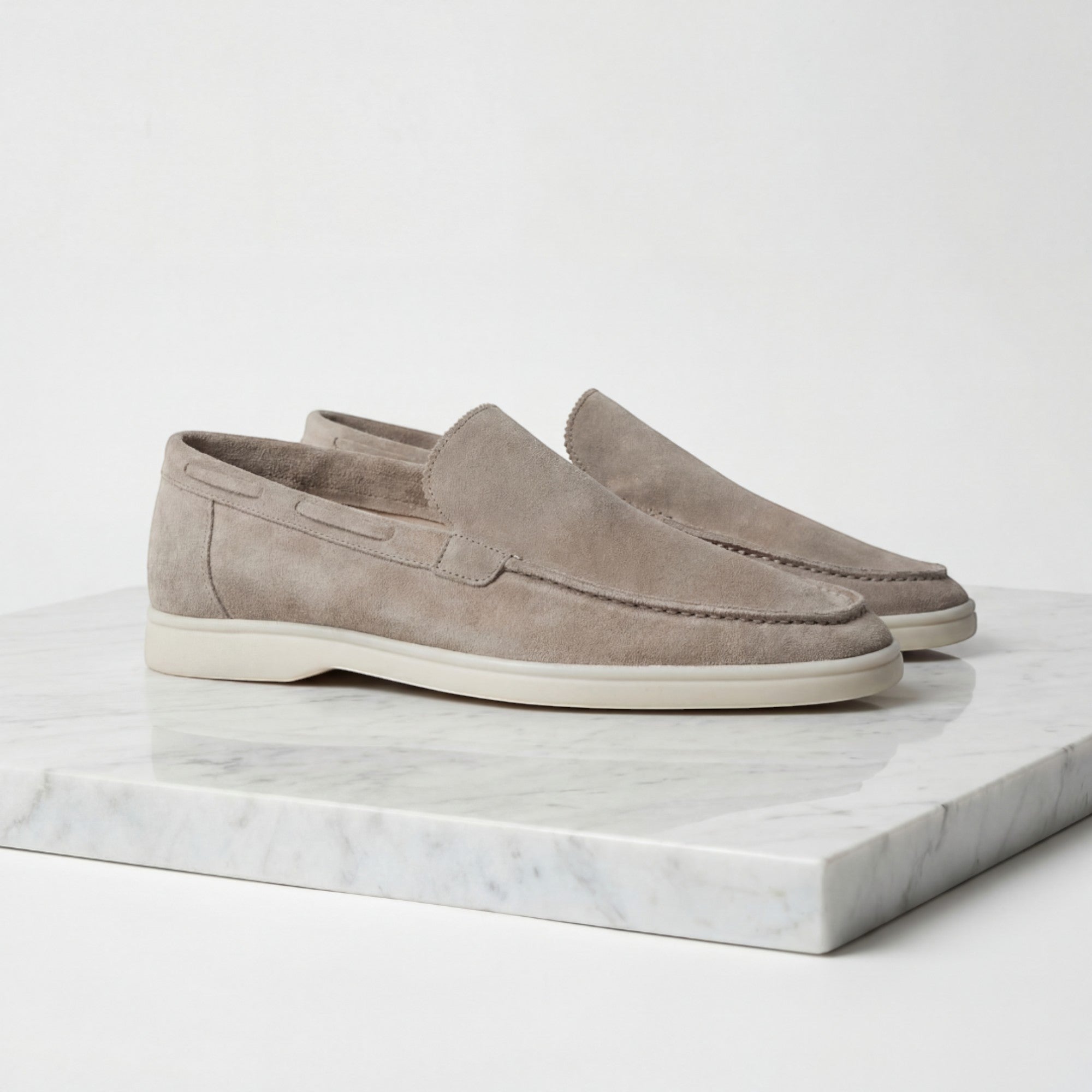 Ellmont London | Men's Comfortable Suede Dress Loafers