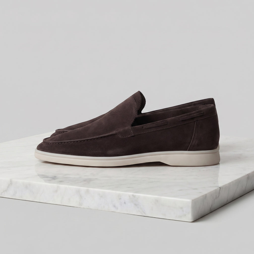Ellmont London | Men's Comfortable Suede Dress Loafers