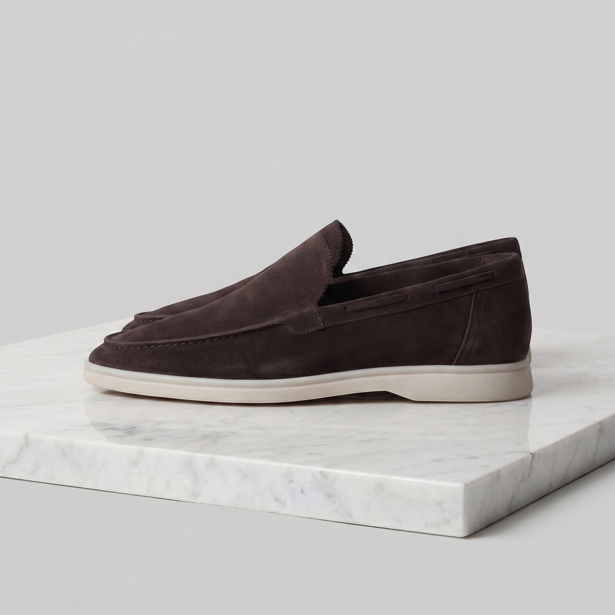 Ellmont London | Men's Comfortable Suede Dress Loafers
