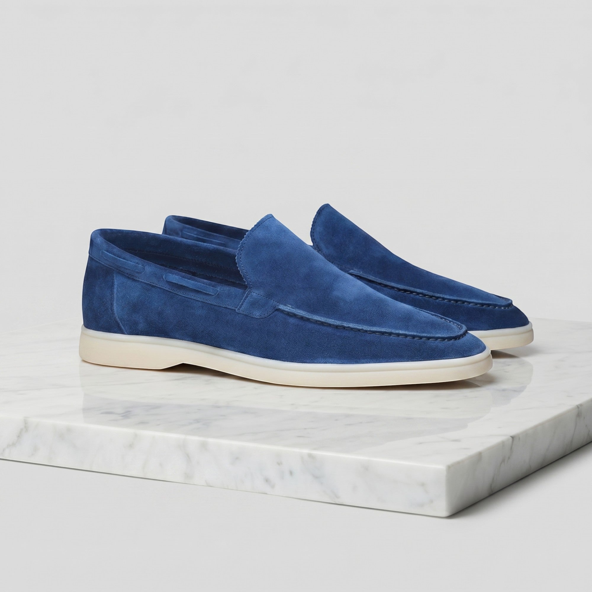 Ellmont London | Men's Comfortable Suede Dress Loafers