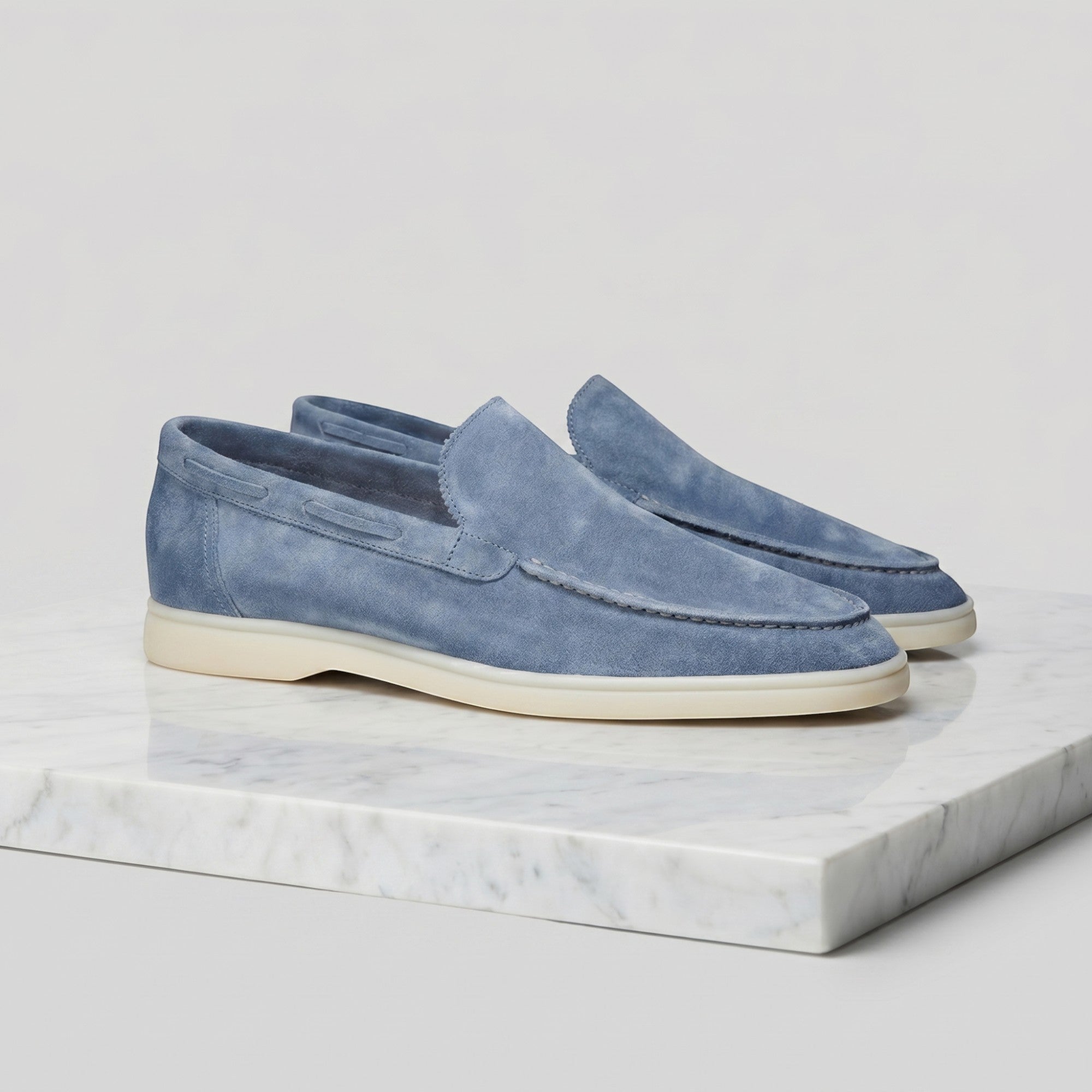 Ellmont London | Men's Comfortable Suede Dress Loafers