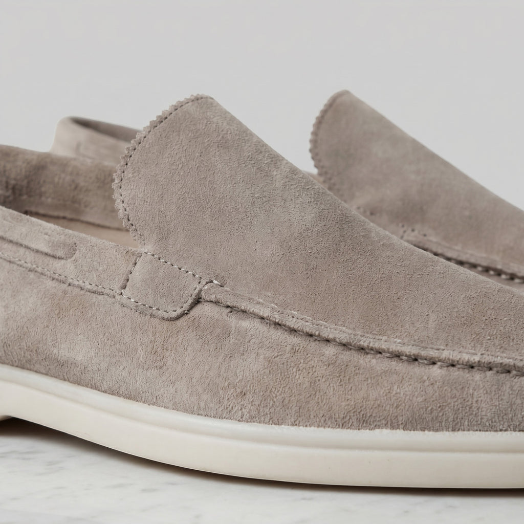 Ellmont London | Men's Comfortable Suede Dress Loafers