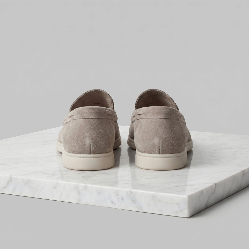 Ellmont London | Men's Comfortable Suede Dress Loafers