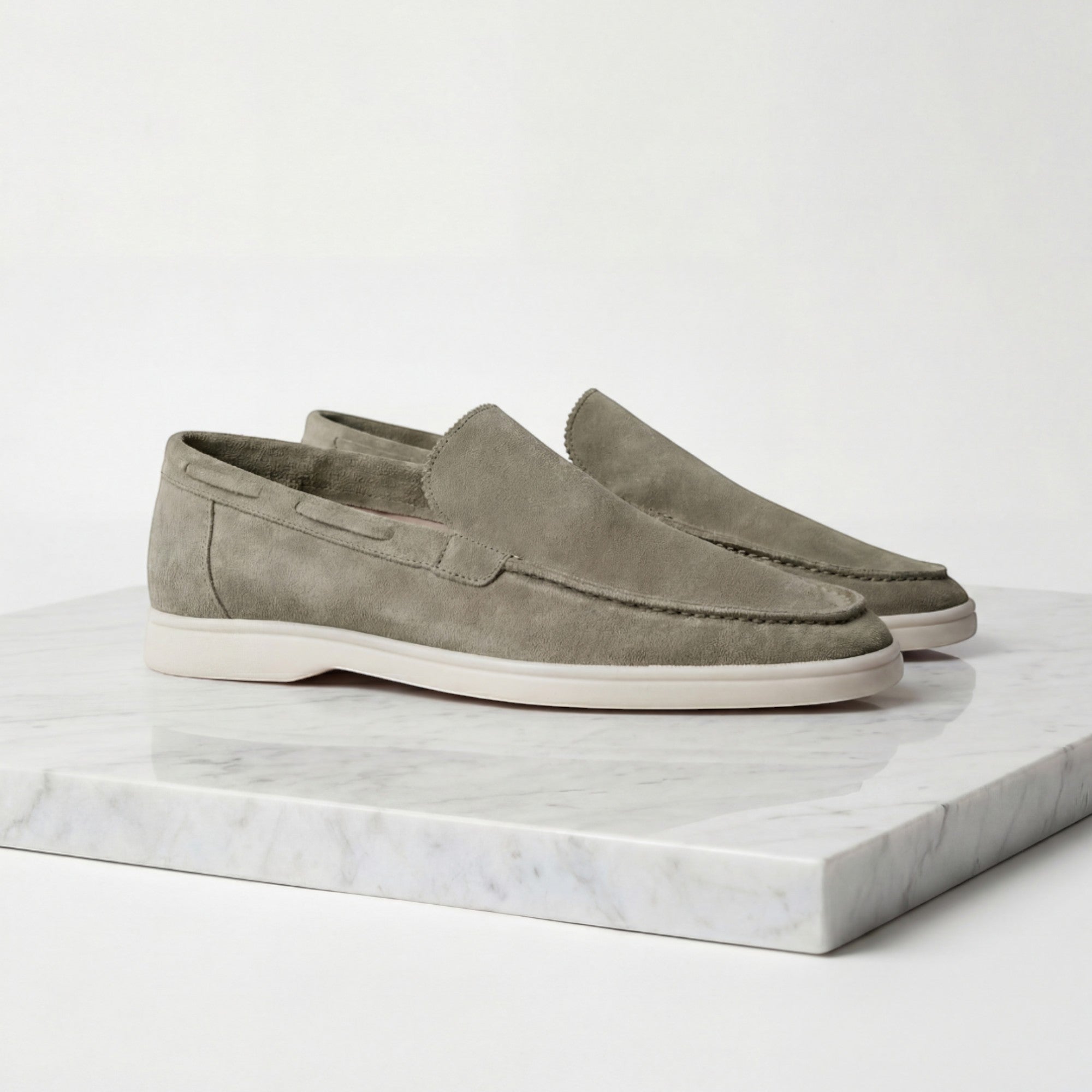 Ellmont London | Men's Comfortable Suede Dress Loafers