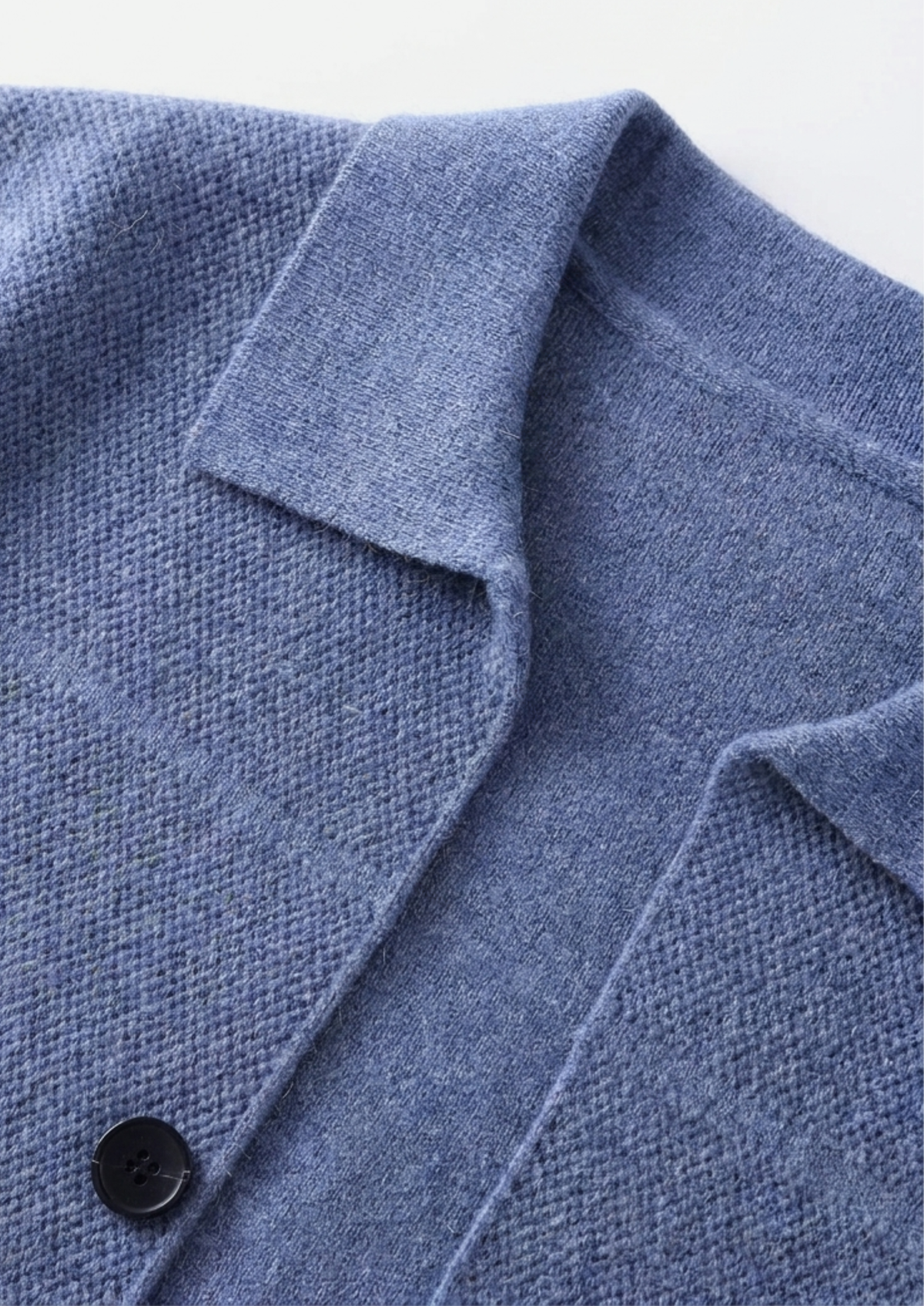 Extra-Fine Merino Wool Button Overshirt
