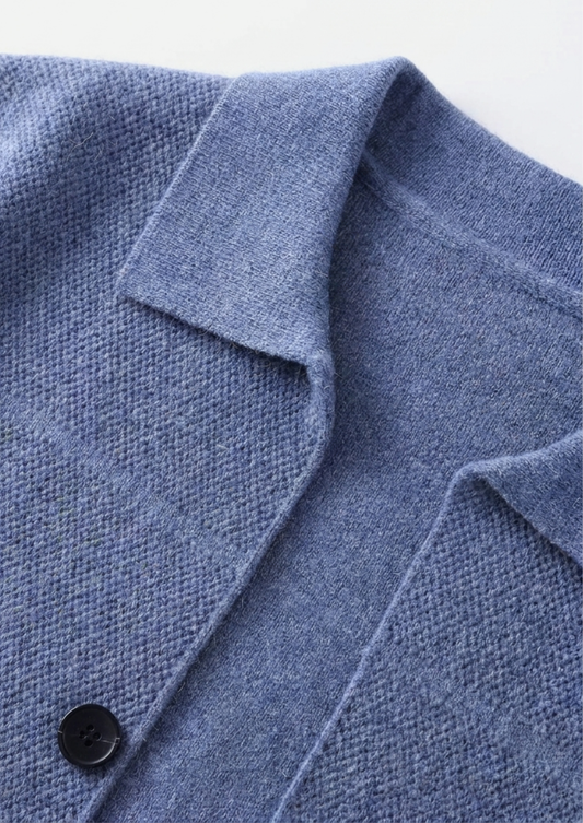 Extra-Fine Merino Wool Button Overshirt