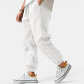 Ellmont London | Men's Drawstring Breathable Premium Linen Blend Pants