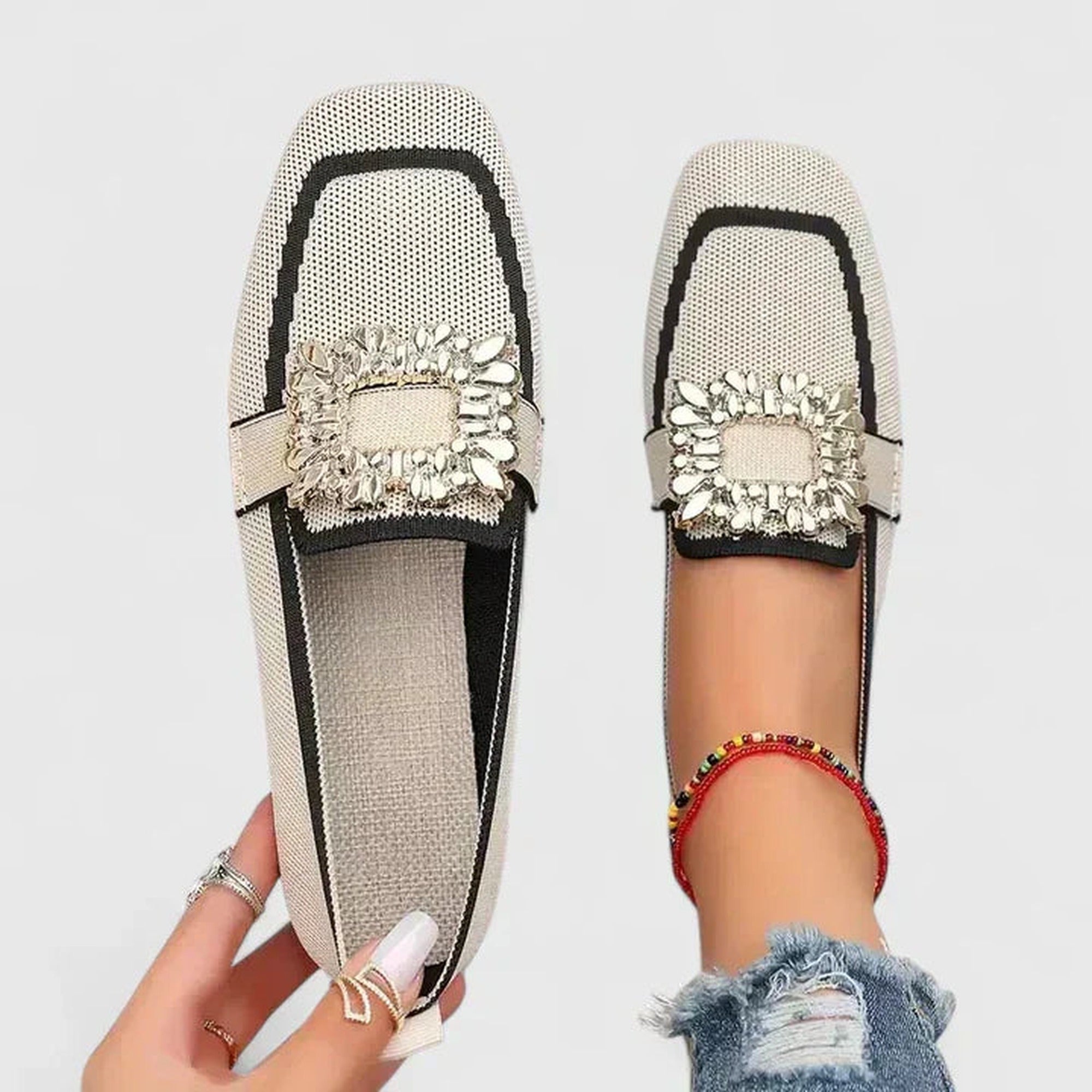 Natasha | Orthopedic Loafers - Beige