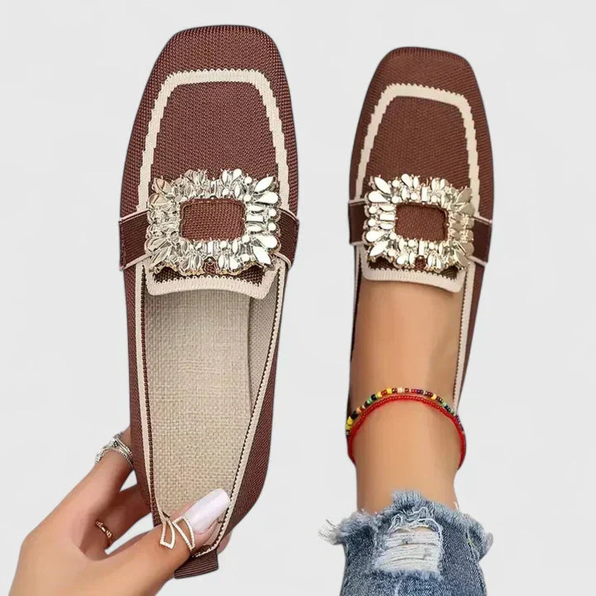 Natasha | Orthopedic Loafers - Brown