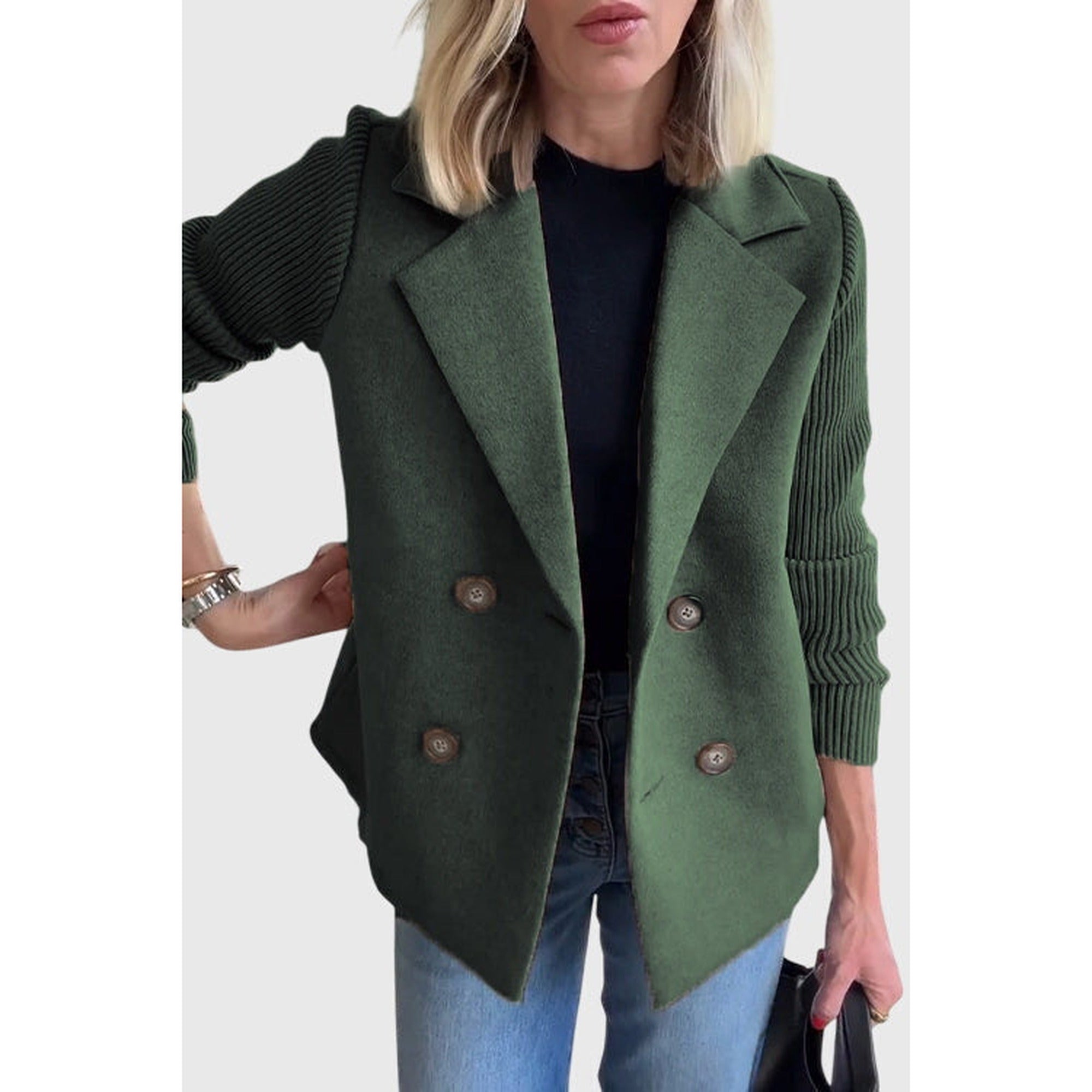 Amara | Melina - Elegant Blazer - Green