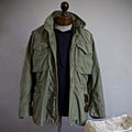 Clara | Men's Vintage Military Jacket with Hidden Hood