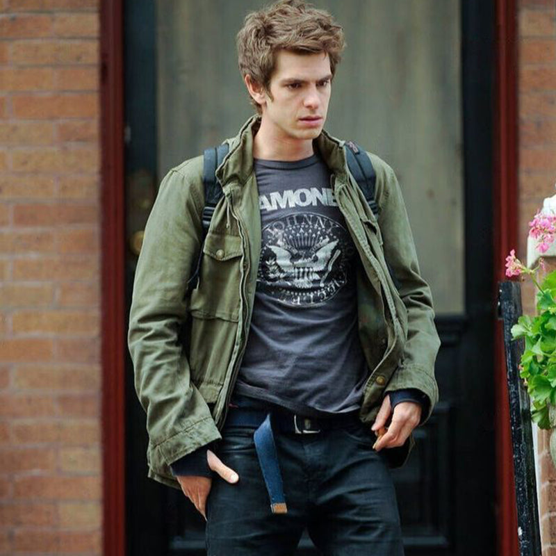 Clara | Men's Vintage Military Jacket with Hidden Hood