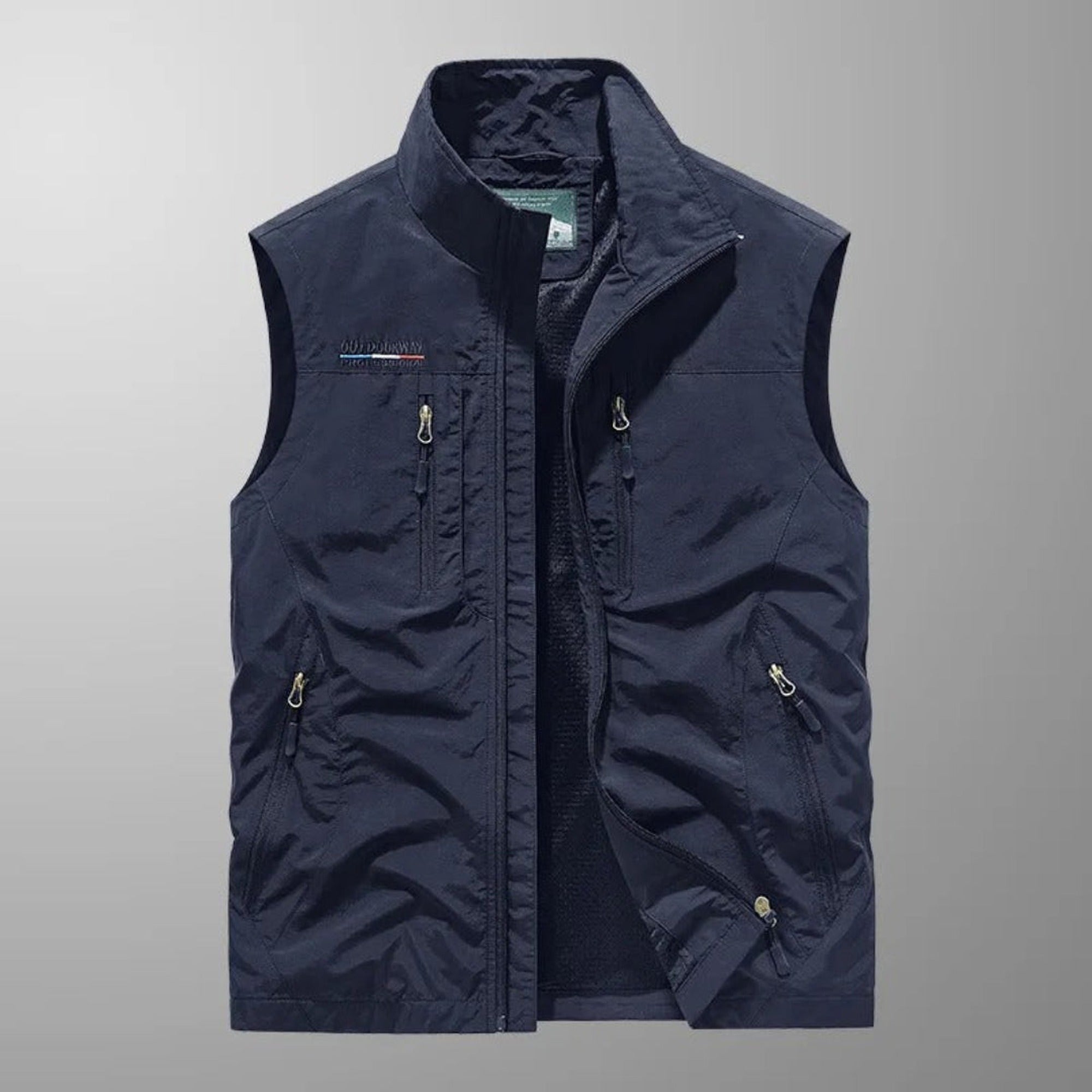 Evan 2 | MULTI POCKET UTILITY VEST FOR MEN - Navy Blue
