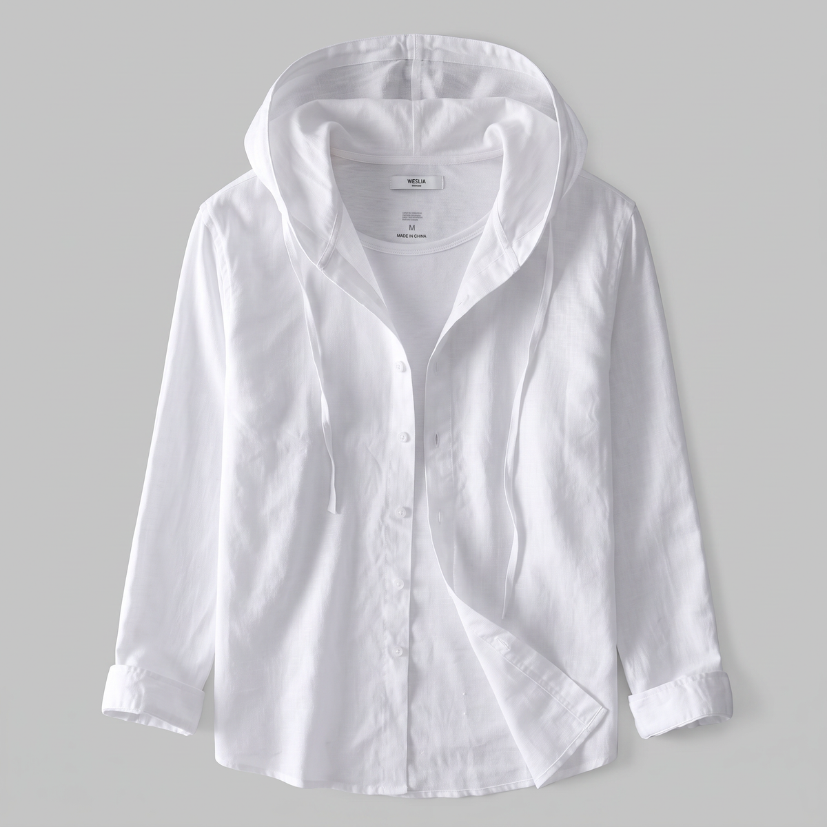 Women's Linen Hoodie